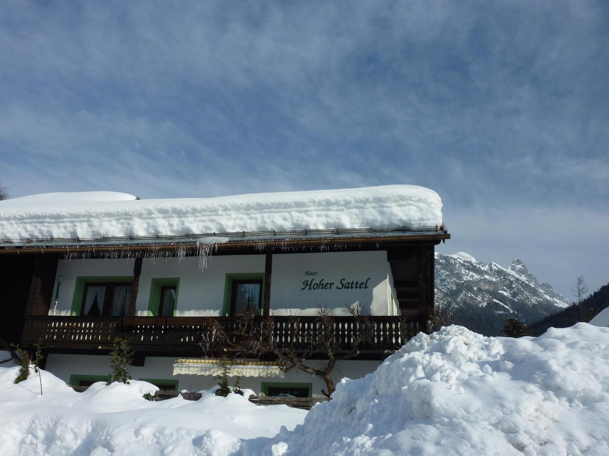 Haus Hoher Sattel Daire Leutasch Dış mekan fotoğraf